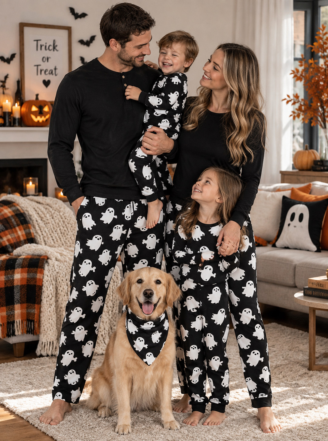 How cute are these matching ghost PJs for the whole family?! 👻🖤 This Amazon Halloween pajama set has the cutest black-and-white ghost print and makes such an adorable option for family Halloween photos, pumpkin carving night, movie marathons, Halloween morning, or handing out candy together. Definitely one of those matching family pajama sets that makes spooky season extra fun.
#FamilyHalloweenPajamas #MatchingFamilyPajamas #HalloweenPJs #GhostPajamas #AmazonHalloween #HalloweenFamilyOutfits #FamilyHalloweenIdeas #SpookySeason #HalloweenPhotos #MatchingFamilyOutfits #AmazonFamilyFinds #HalloweenNight 

 #LTKSeasonal #LTKU #LTKSaleAlert