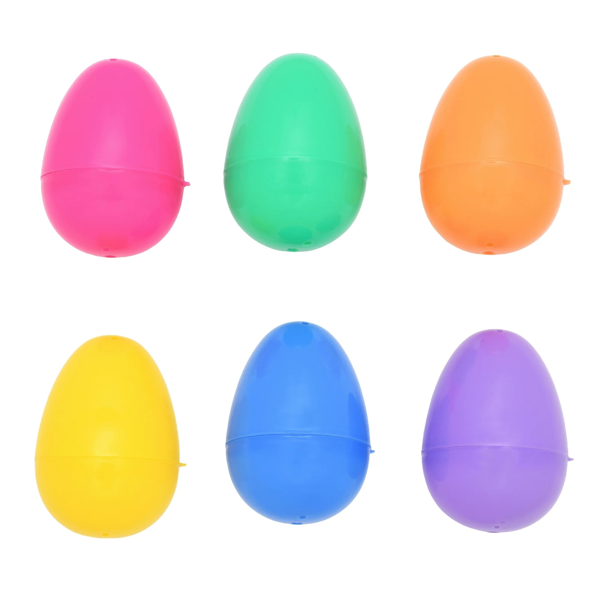 Multicolor Eggs, 2", 6 Count, Easter by Way To Celebrate | Walmart (US)