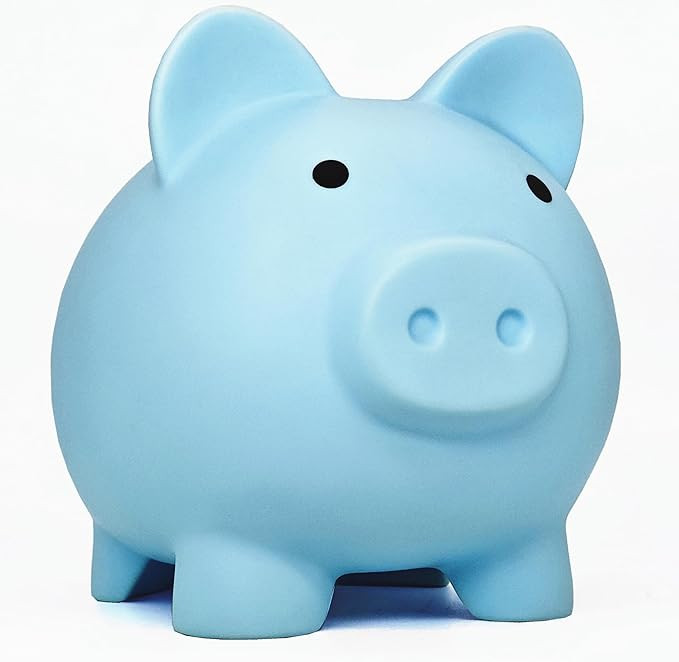Cute Piggy Bank for Sbrvaniy Pig Money Bank Coin Bank for Boys and Girls My First Unbreakable Mon... | Amazon (US)