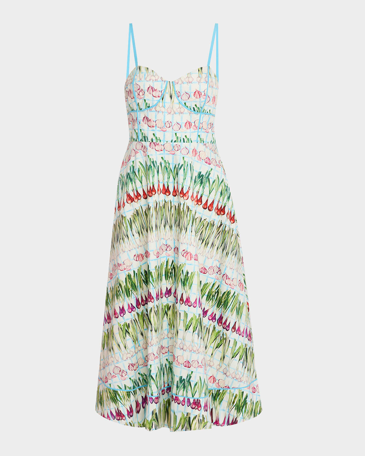 Harper Radish A-Line Midi Dress | Neiman Marcus