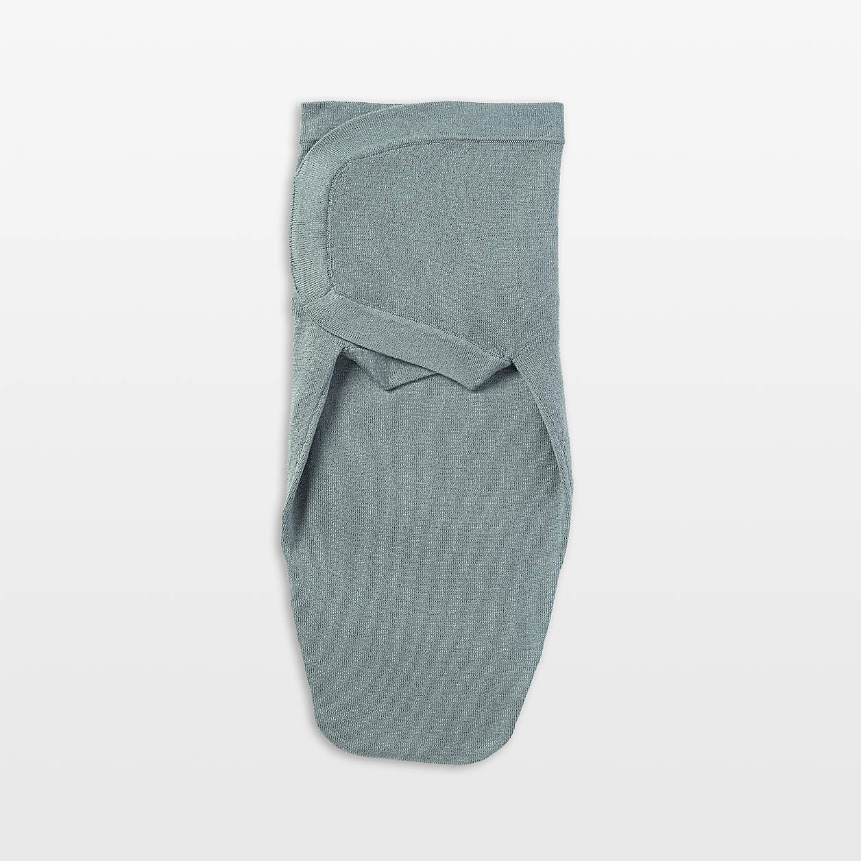 Nuna Athens Blue S/M Cotton Baby Swaddle Blanket + Reviews | Crate & Kids | Crate & Barrel
