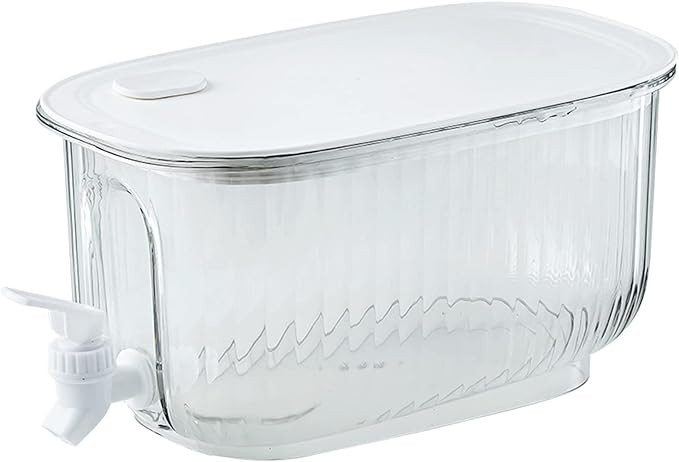 3.5L/0.92Gal Drink Dispenser for Fridge, PET Water Dispenser for Fridge, Fridge Water Dispenser S... | Amazon (US)