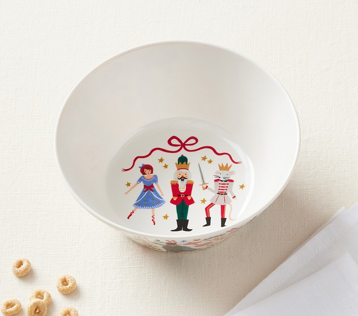 Rifle Paper Co. Christmas Nutcracker Bowl | Pottery Barn Kids