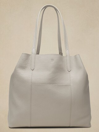 Leather Classic Tote | Banana Republic Factory