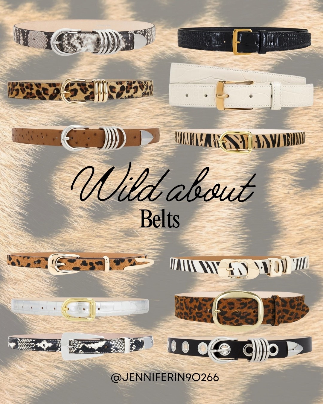 Animal-print belts in 2026 are being treated as a chic “neutral” statement accessory, especially in leopard, zebra, snake, and increasingly tiger, used to cinch minimalist looks and add texture to denim, suiting, and dresses

#LTKootd #LTKgrwm