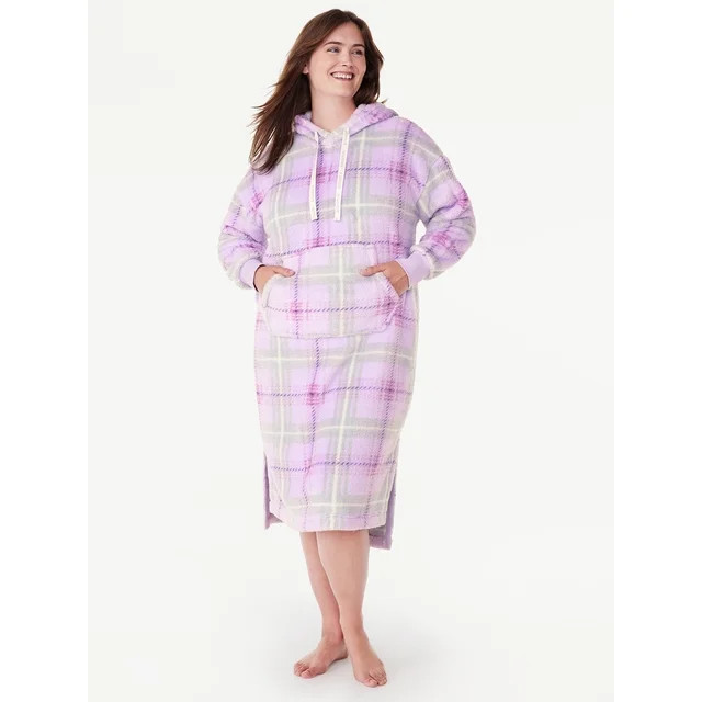 Joyspun Women’s Plush Lounger, Sizes XS to 3X | Walmart (US)