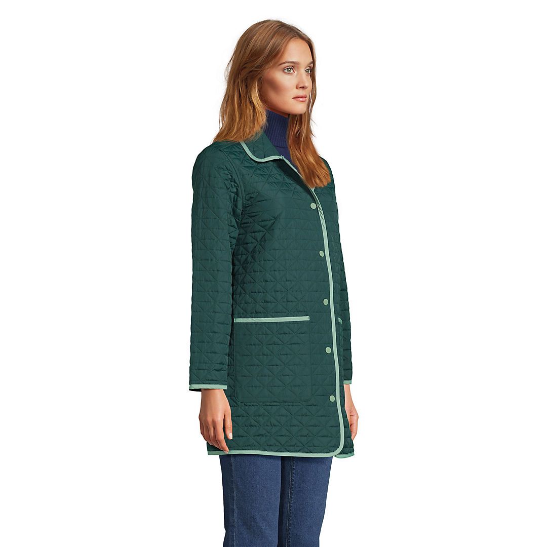 Women's Tall Insulated Reversible Barn Coat | Lands' End (US)