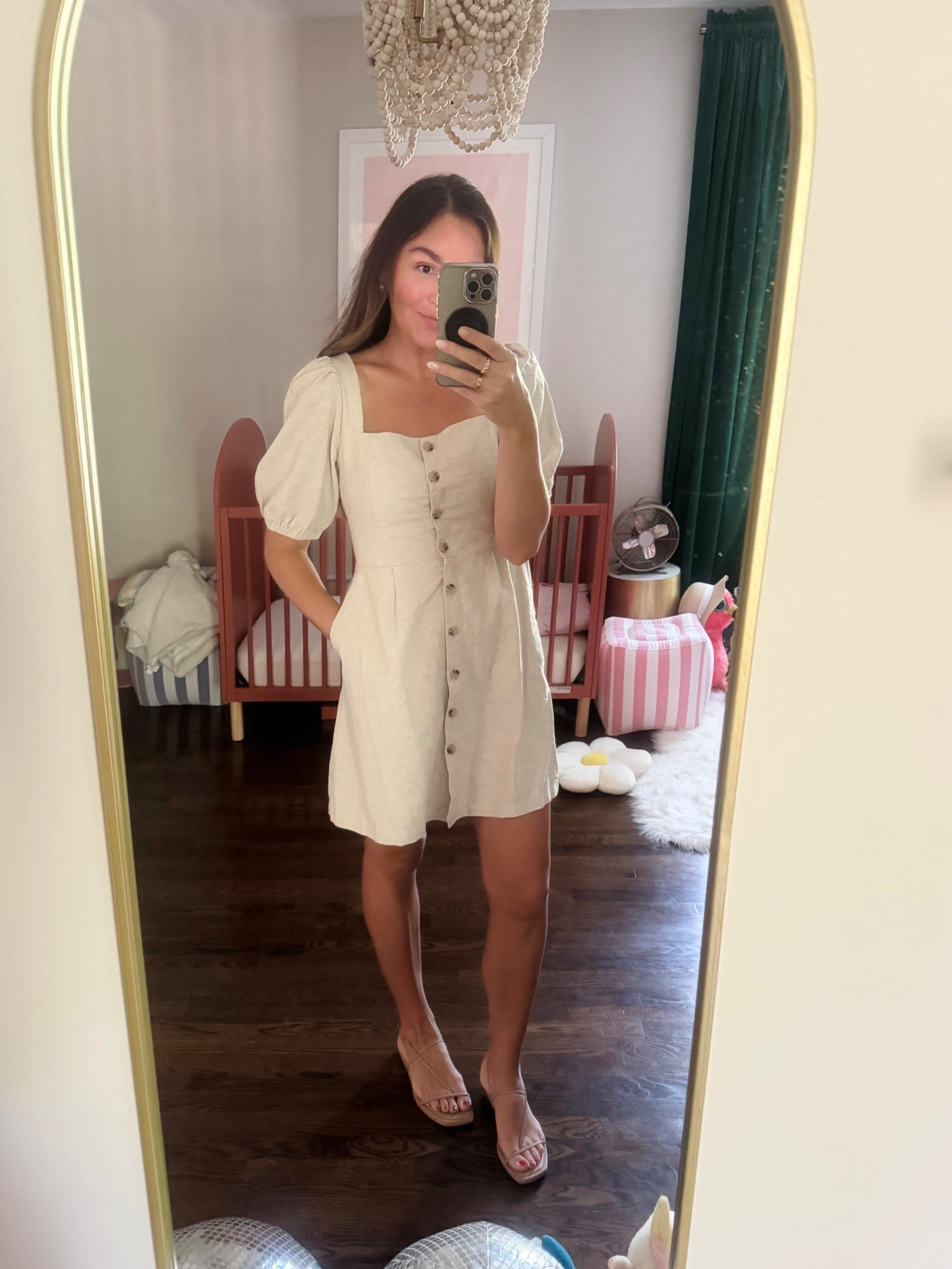 Dress on sale for $11! 🙌
Wearing a medium
Has two extra buttons on it to prevent the boob bulge at the boobs (IYKYK) and the waist 🤌

Old Navy, linen dress, beach pictures

#LTKSaleAlert