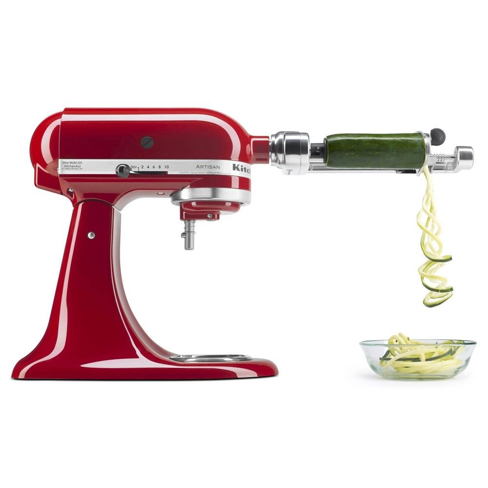 KitchenAid Spiralizer Attachment with Peel, Core and Slice - KSM1APC | Target