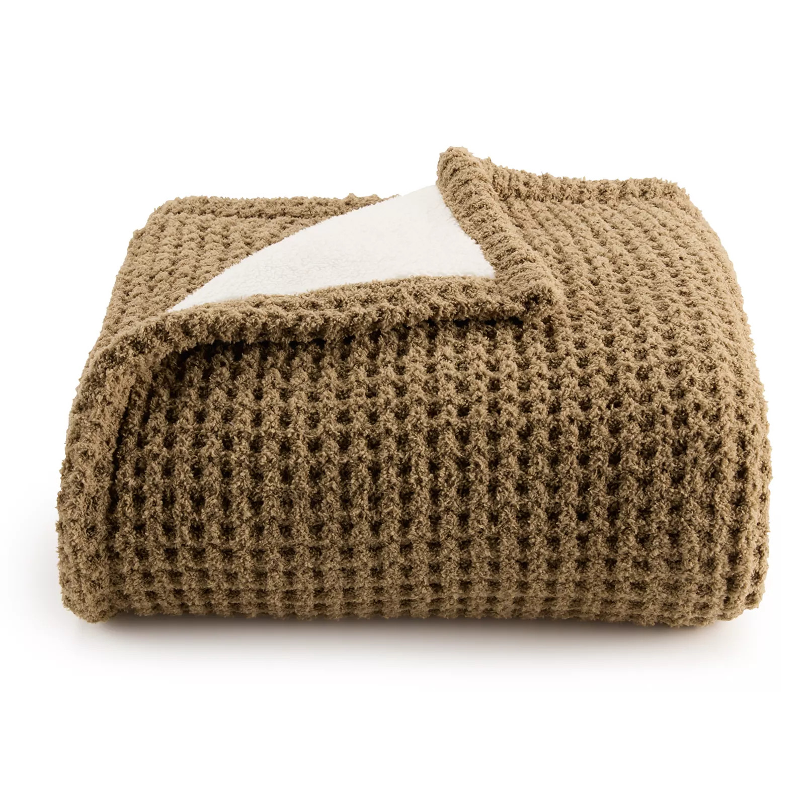 Sonoma Goods For Life® Waffle Knit Throw Blanket | Kohl's