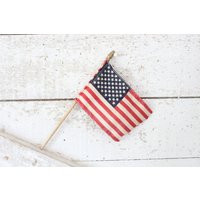 Vintage American Parade Us Stick Flag - Patriotic United States Of America Hand-Held USA Old Glory | Etsy (US)