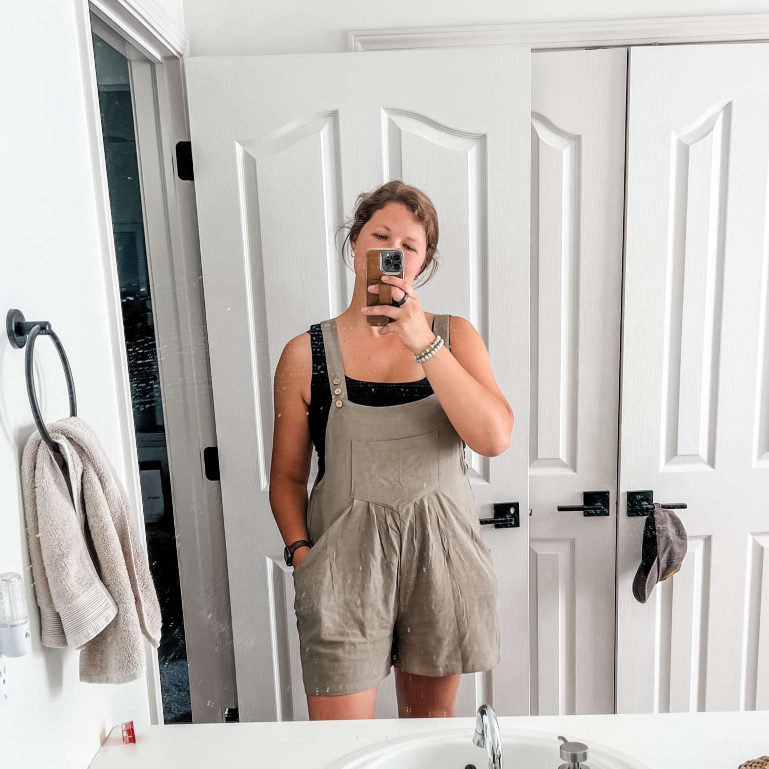 Loving these casual overalls for summer! Select colors like this olive are on sale now! Size up, I wish I had!

Mom outfits, rompers, bib overalls, OOTD, summer looks

#LTKsalealert #LTKstyletip #LTKfindsunder50
