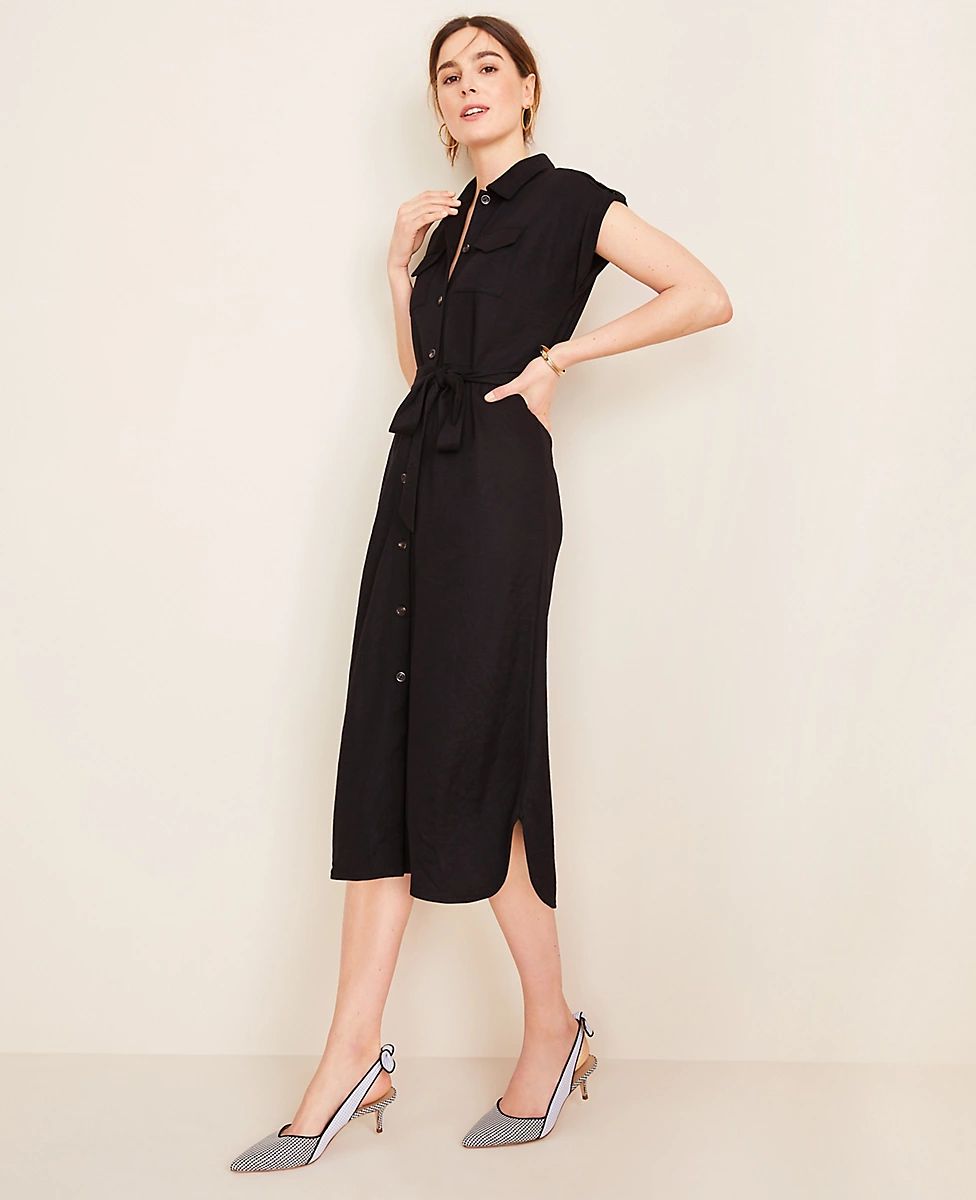 Belted Shirtdress | Ann Taylor | Ann Taylor (US)