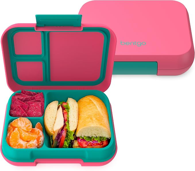 Bentgo Pop - Leak-Proof Lunch Box & Removable Divider for Ages 8+ & Teens - Lunch Container Holds... | Amazon (US)