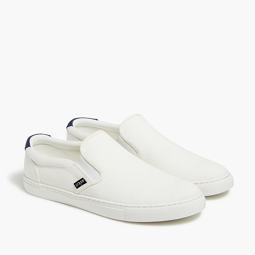 Explorer canvas slip-on sneakers | J.Crew Factory