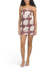 Seashell Print Strapless Mini Dress | Casual Dresses  | Marshalls | Marshalls