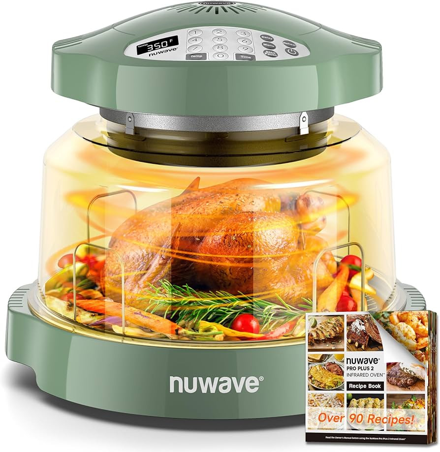 Nuwave Oven Pro Plus Air Fryer, Infra-Red Countertop, 2025 Advanced Convection, No Defrosting or ... | Amazon (US)