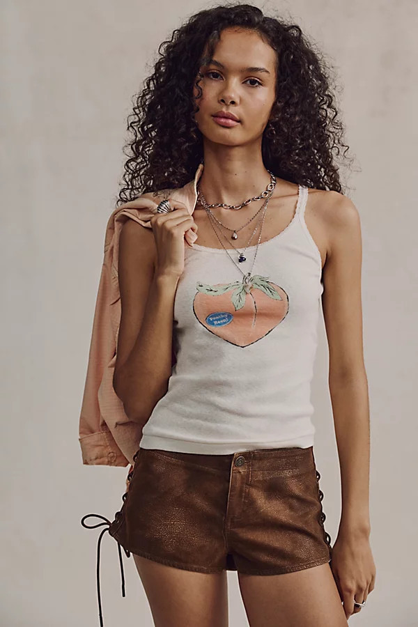 RE/DONE Peachy Keen Tank | Free People (Global - UK&FR Excluded)
