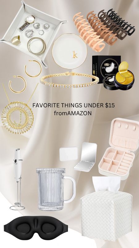 My personal favorite amazon things under $15! I own and LOVE all of these. 

#LTKunder50 #LTKGiftGuide #LTKHoliday