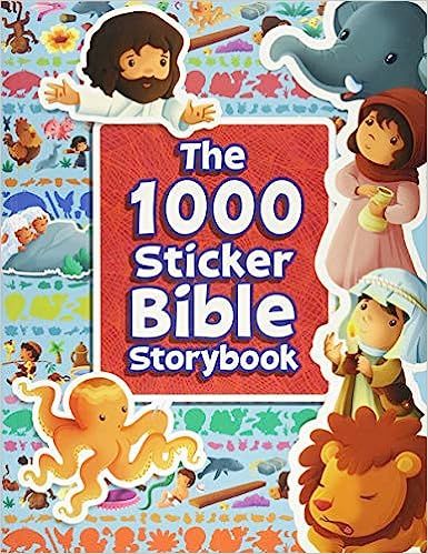 The 1000 Stickers Bible Storybook    Hardcover – April 16, 2019 | Amazon (US)