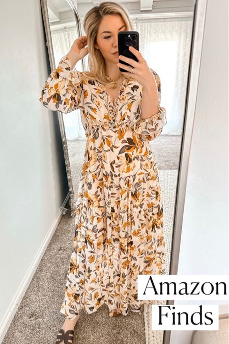 Floral Dress 
Summer Dress
Maxi dress
Amazon fashion
Amazon finds
Ruffle dress
#Itkstyletip
#Itku 

#LTKSeasonal #LTKFind #LTKunder50