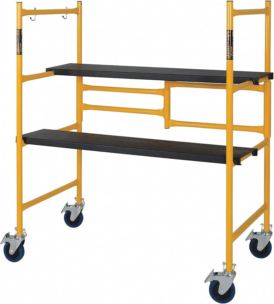 Scaffold, Aluminum, 500 LB Load Capacity, 3 FT 10 in Platform Height | Amazon (US)