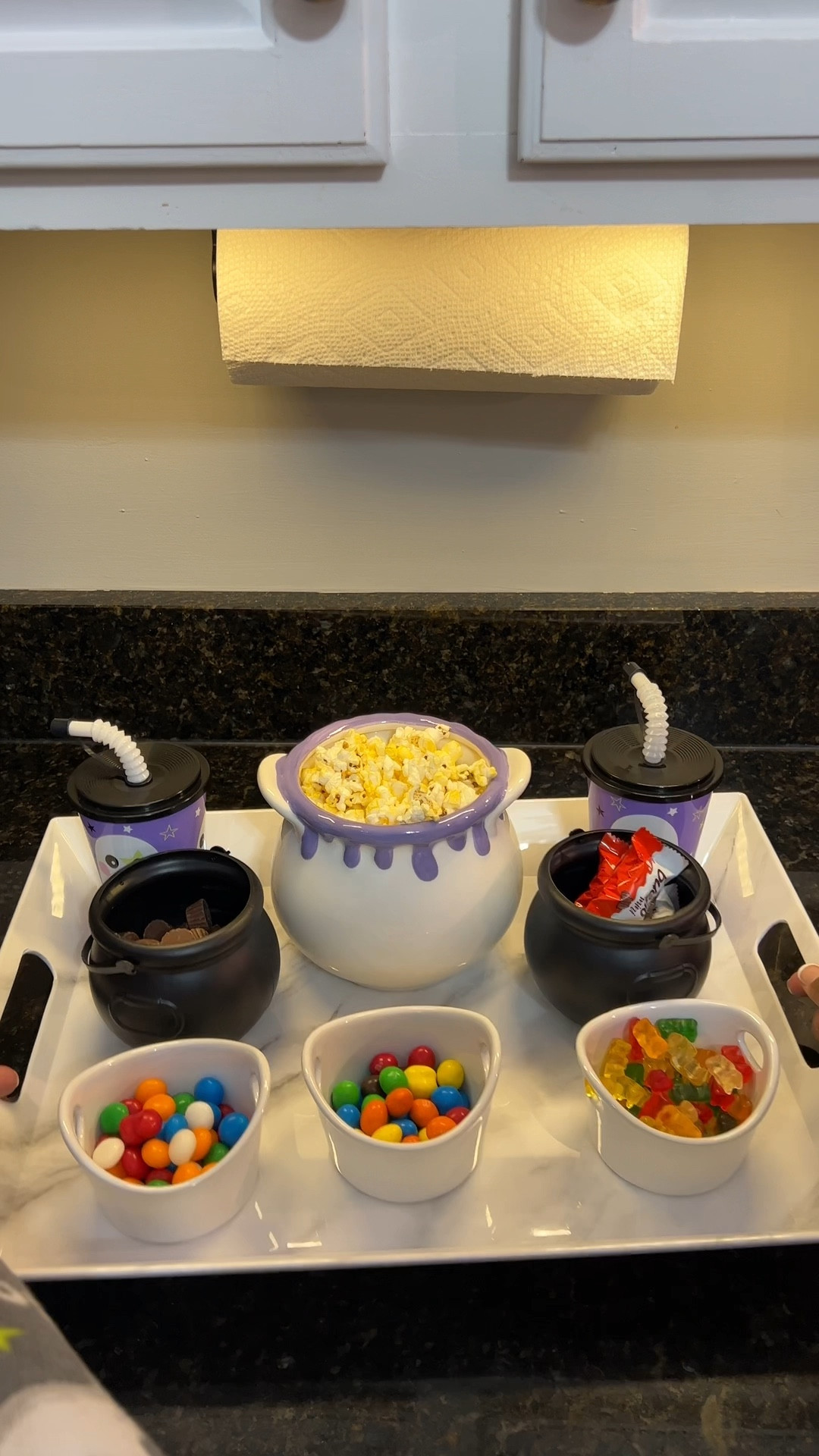 This mommy and me Halloween inspired movie night was a perfect way to start spooky season with my daughter!✨🍂🤎 I got all of the decor from Walmart, which is linked here. 

#LTKHalloween #LTKSeasonal #LTKparties