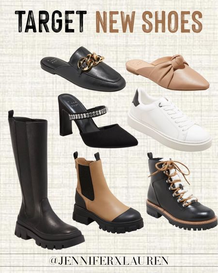 New shoes from Target

Tall boots. Winter boots. Rubber boots. Mules. Office shoes. White sneakers. Fall shoes. Shoe sale  

#LTKSeasonal #LTKunder50 #LTKshoecrush