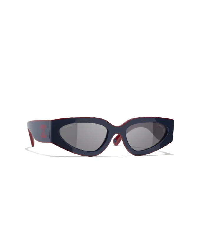 Sunglasses: Cat Eye Sunglasses, nylon — Fashion | CHANEL | Chanel, Inc. (US)