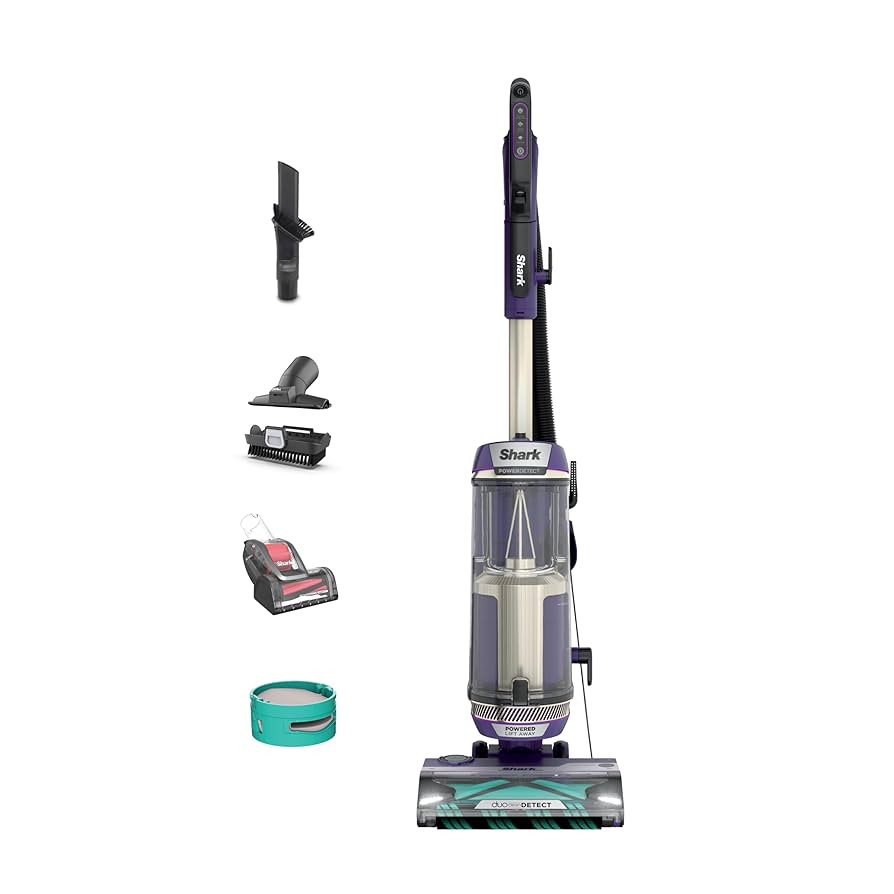 Shark POWERDETECT Upright Vacuum Cleaner with HEPA Filter, Heavy Duty Vacuum with Powerful Suctio... | Amazon (US)
