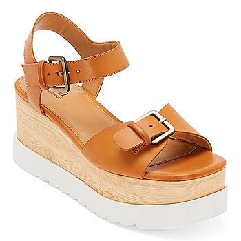 a.n.a Womens Holt Wedge Sandals | JCPenney