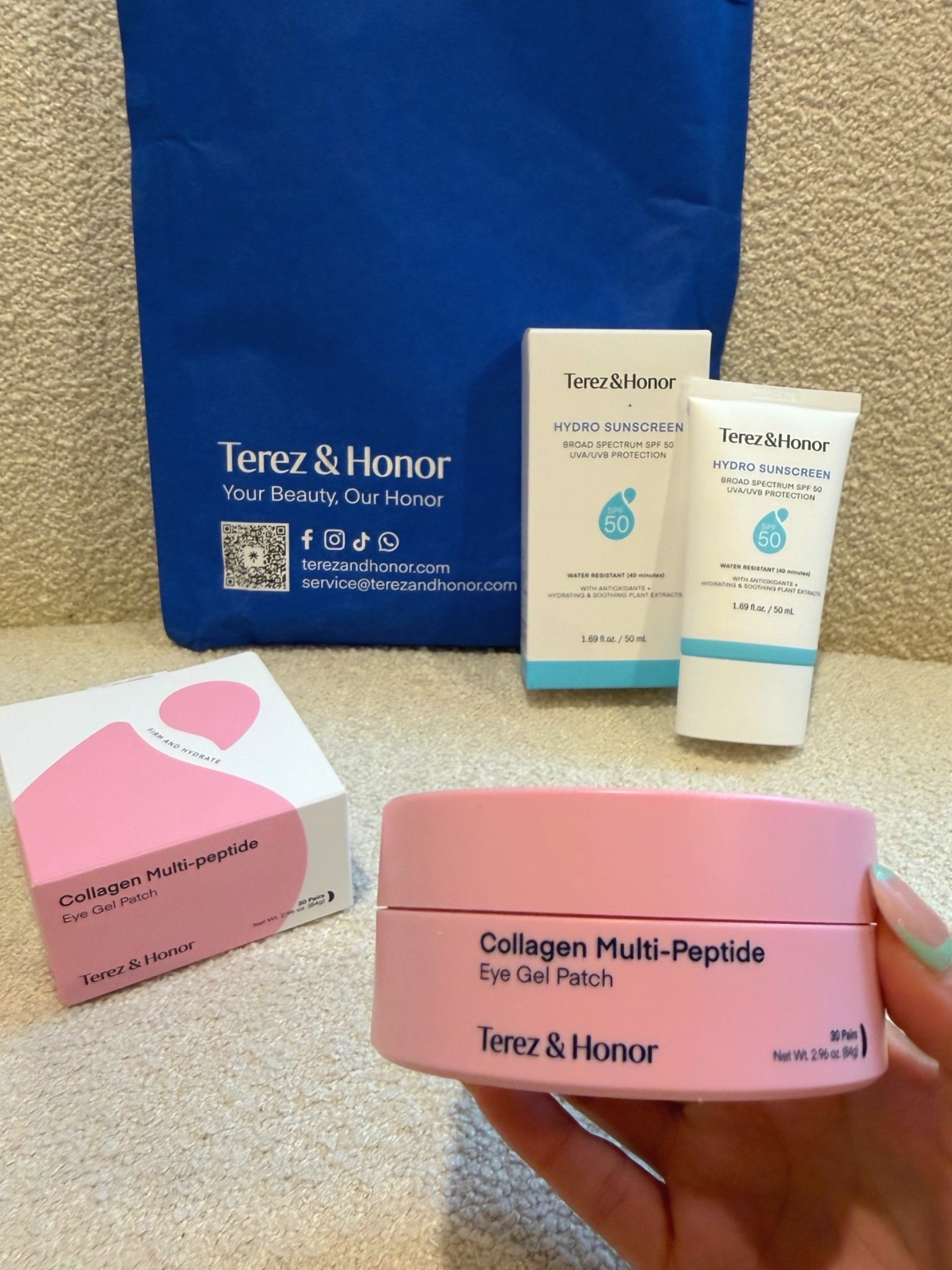 New Terez & Honor! Love these eye gel patches 💦💕😍 #LTKEyepatches #LTKterezandhonor #LTKskin #LTKskincare #sponsored

#LTKBeauty #LTKselfcare #LTKselfcare #LTKmorningroutine #LTKBeauty