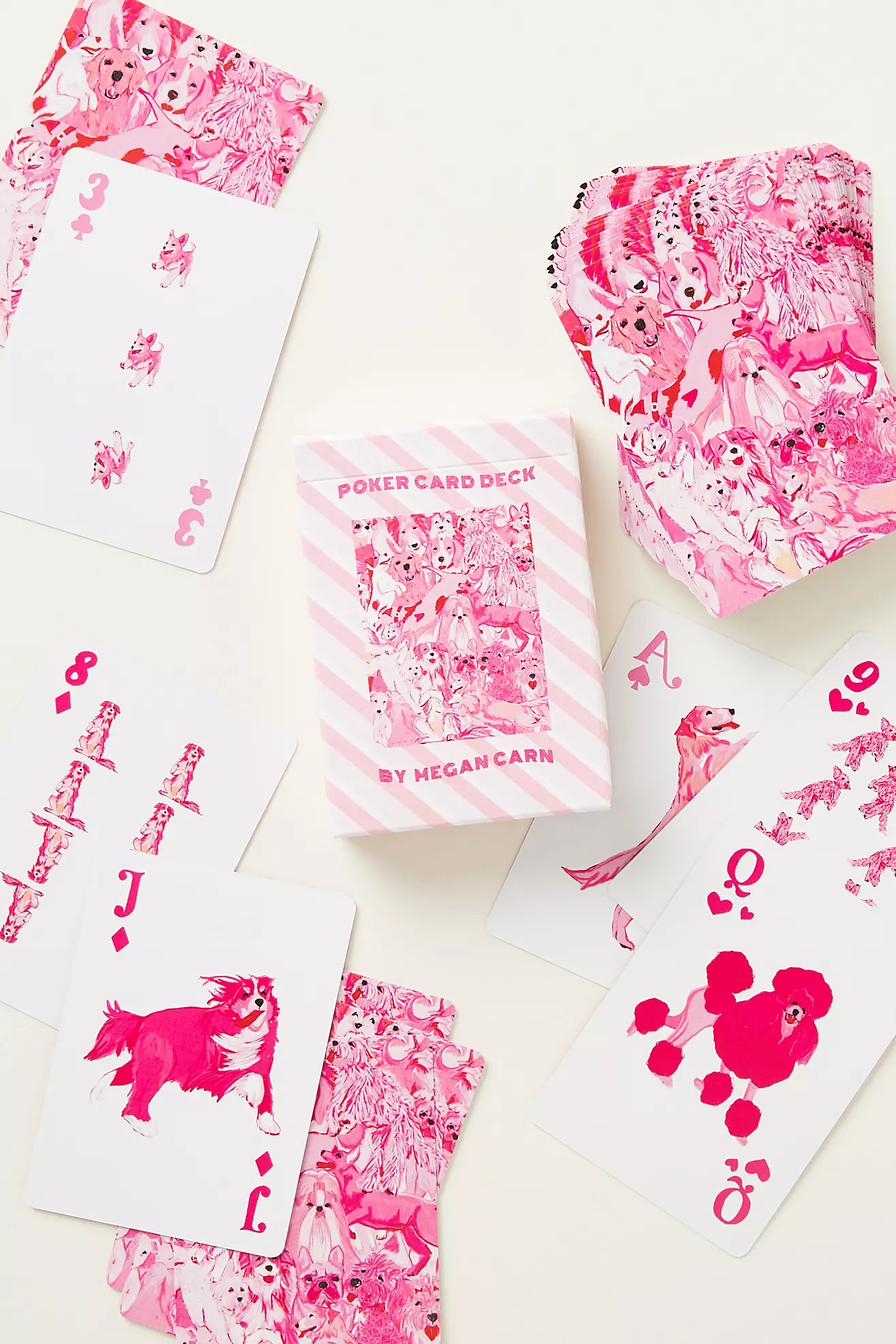 Megan Carn Pawty Dogs Poker Card Deck | Anthropologie (US)