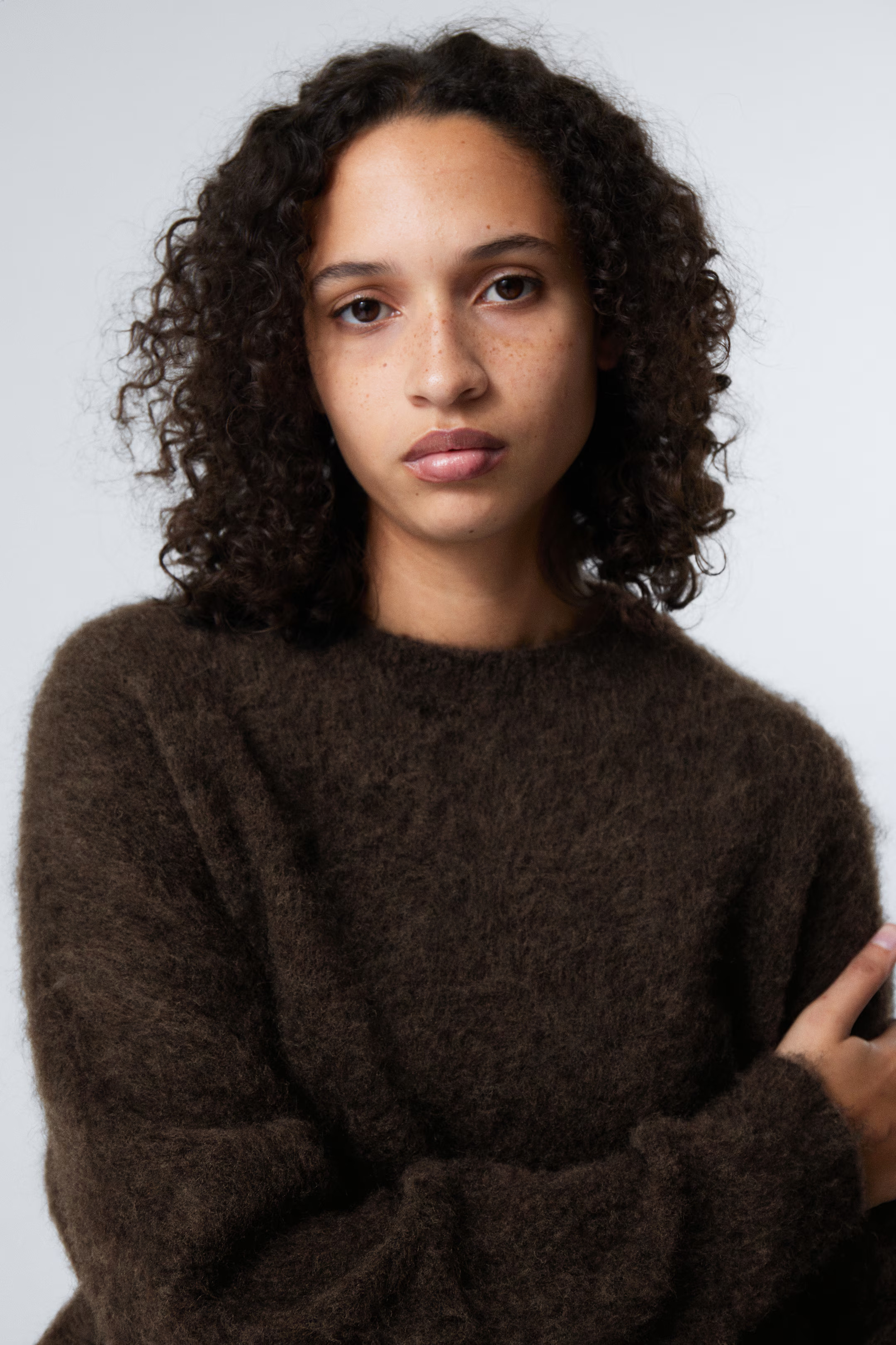 Oversized Knitted Mohair Blend Sweater | H&M (UK, MY, IN, SG, PH, TW, HK)
