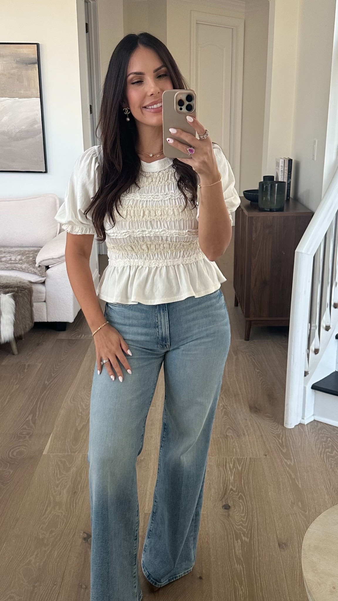 I found the super cute Free People top on major sale. 

#LTKootd #LTKSaleAlert #LTKgrwm