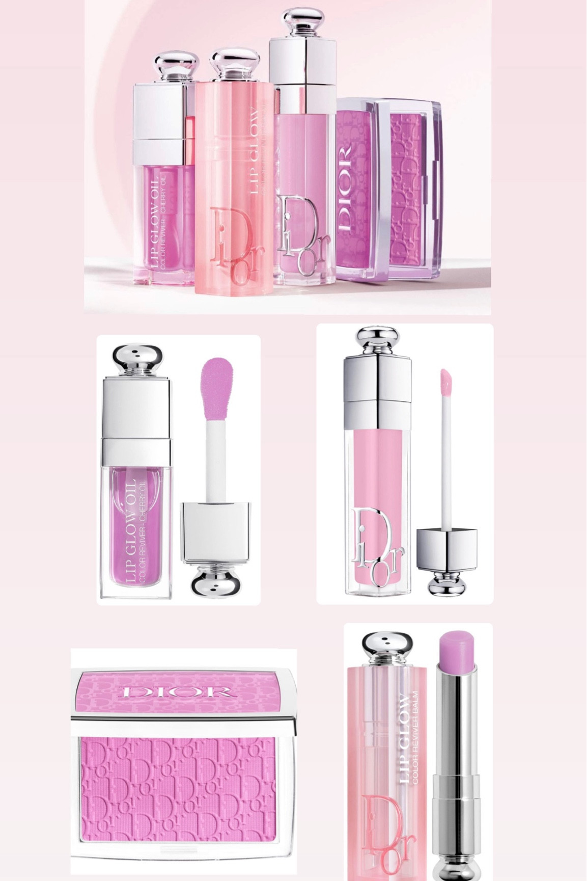 New Dior Pink Lilac blushes and lippies
Blush, lip oil, Dior, Sephora, makeup 

#LTKstyletip #LTKfindsunder50 #LTKbeauty