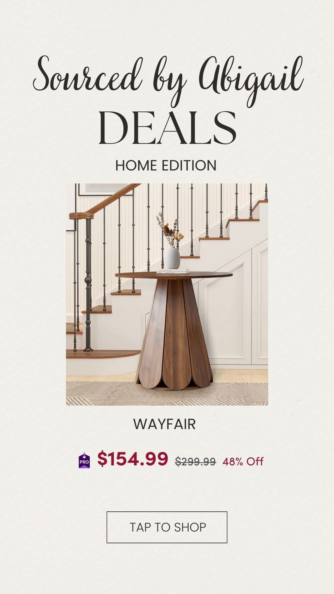 My favorite pedestal table is on sale! Almost 50% off! It’s the scalloped base for me…

#LTKSaleAlert #LTKHome