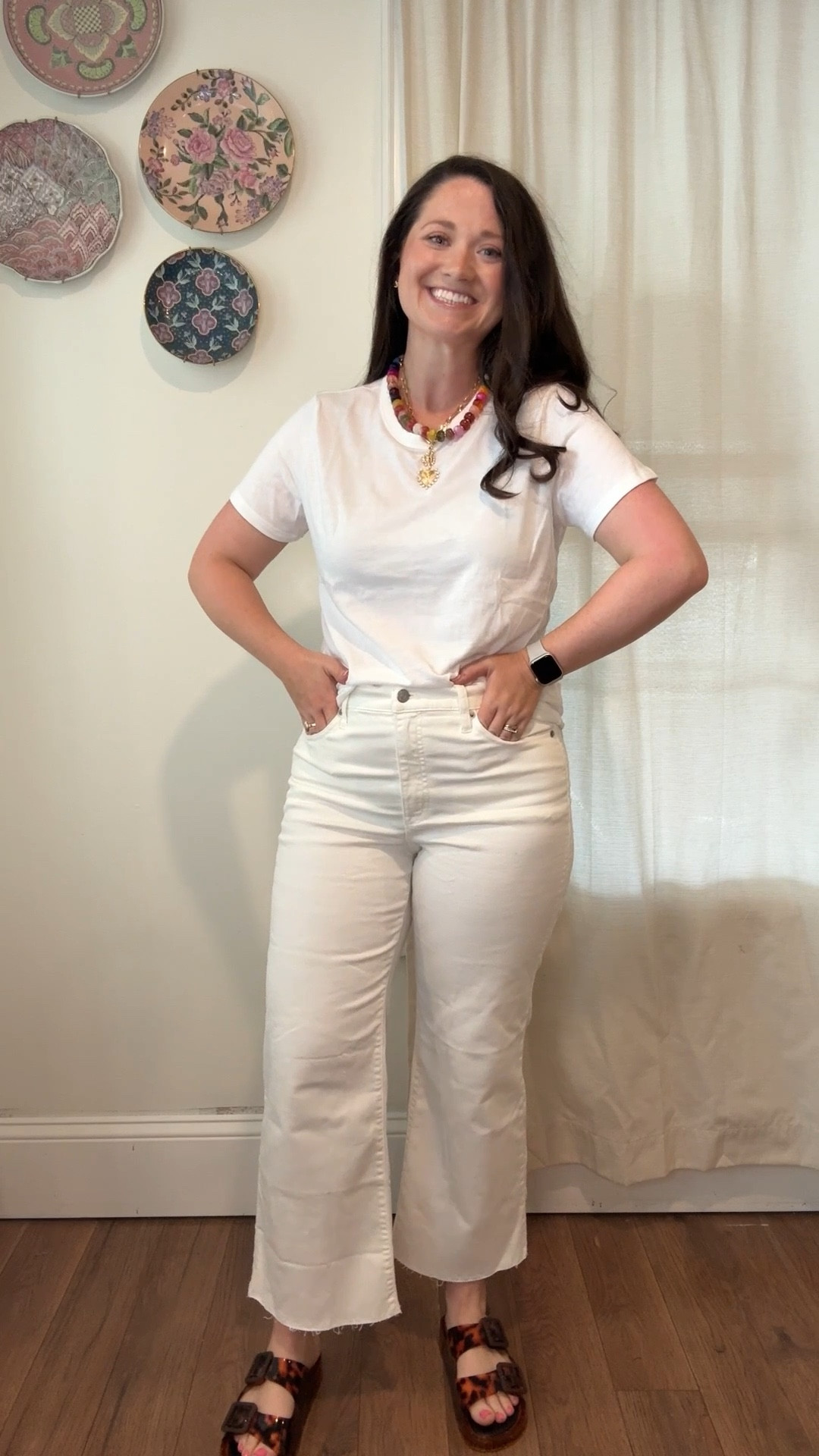 All white outfit. Spring outfit idea 