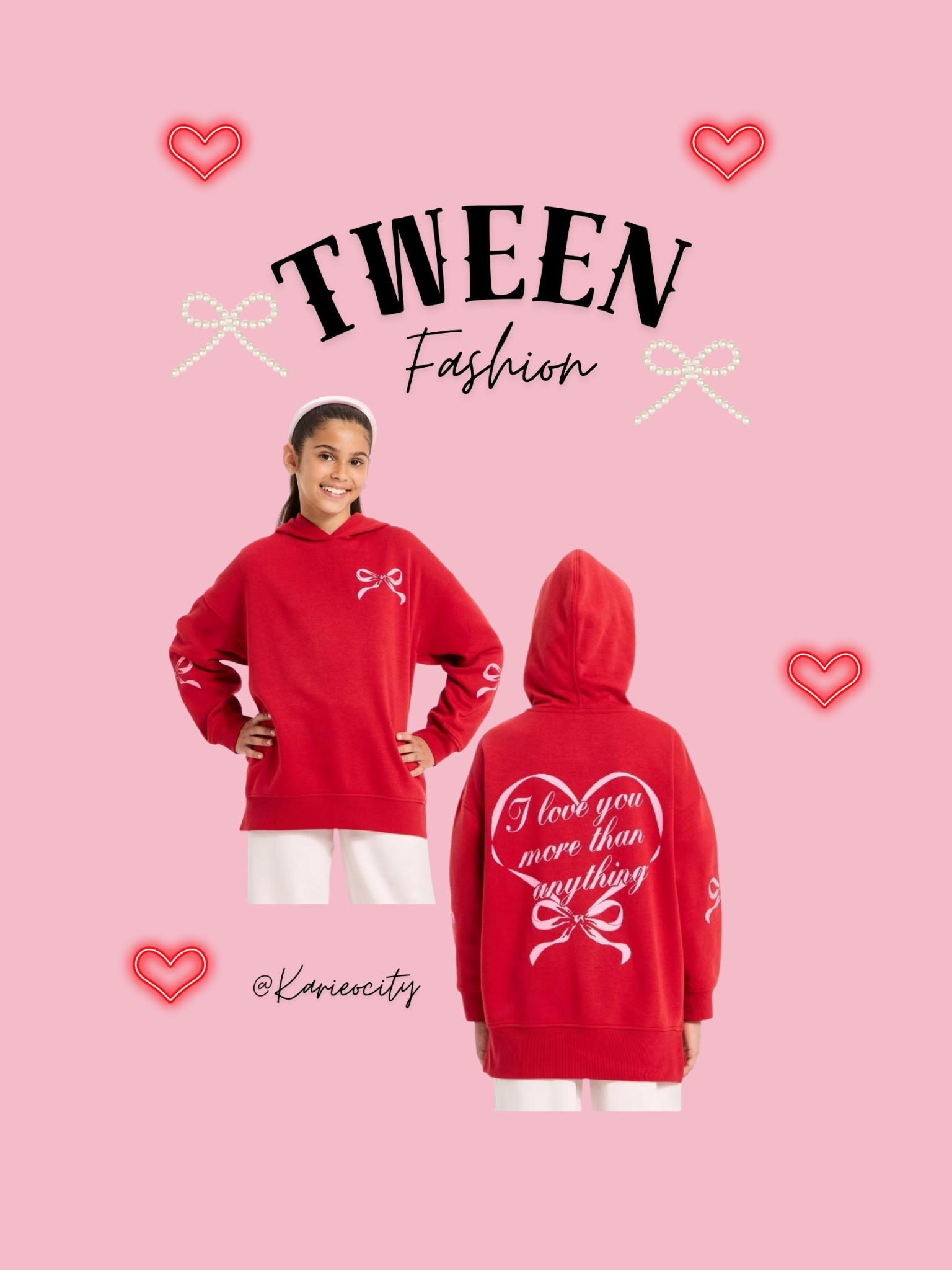 Tween Fashion ♥️💋

Tween Fashion// Valentines Sweatshirt for tweens// Tween girl clothes// Target // Target Tween Fashion 

#LTKmomlife #LTKKids