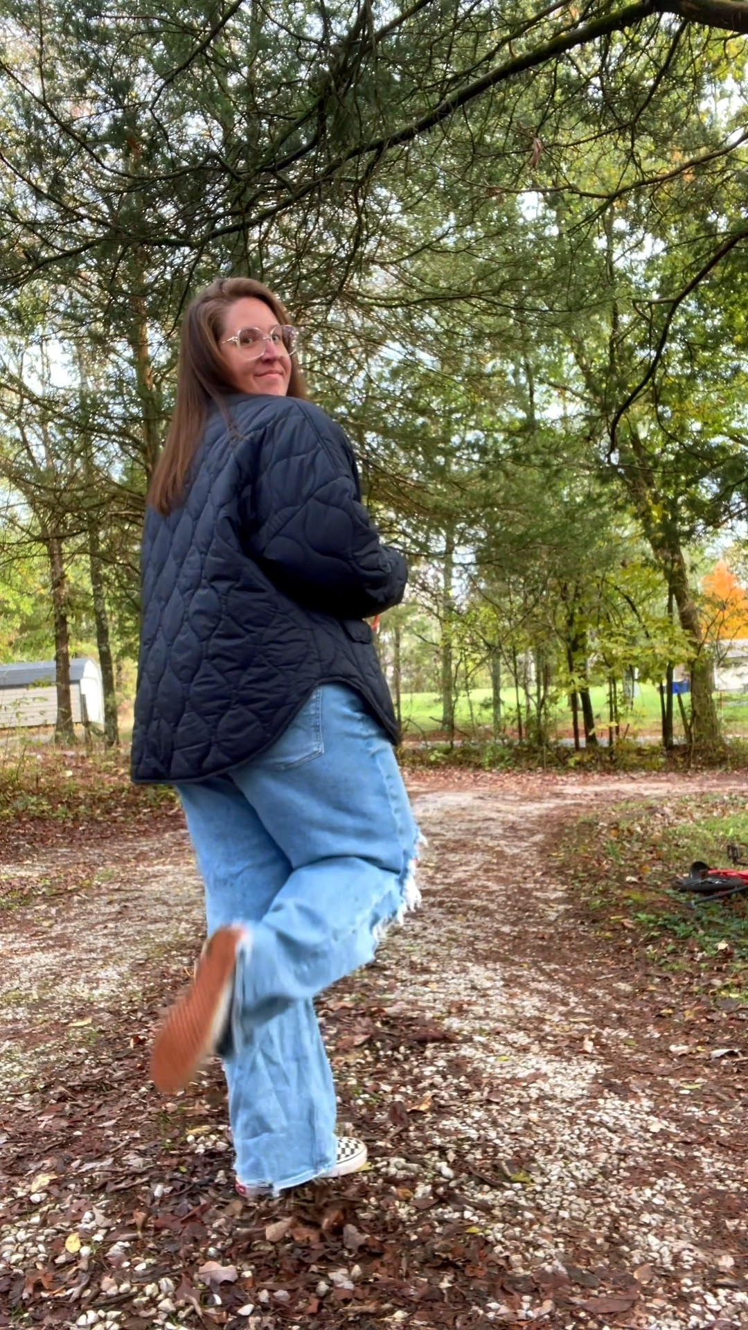 My favorite shoes, my favorite jeans, my favorite spooky season tshirt, and my favorite jacket! Shoes and jeans and undershirt are linked. My jacket is from a couple years ago, but I’ve linked this years version (which I currently have OTW in the green, eek!), and the tshirt is from the TTS. Now, off to preschool trunk or treat!

#LTKSeasonal #LTKHalloween #LTKPlusSize
