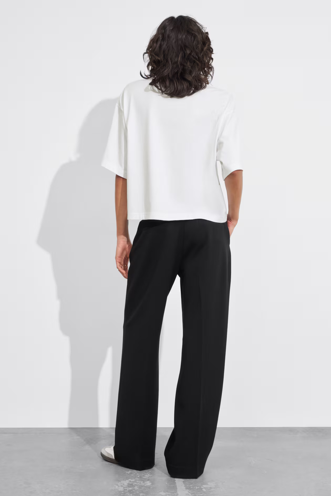 WIDE PRESS-CREASE TROUSERS | H&M (UK, MY, IN, SG, PH, TW, HK)