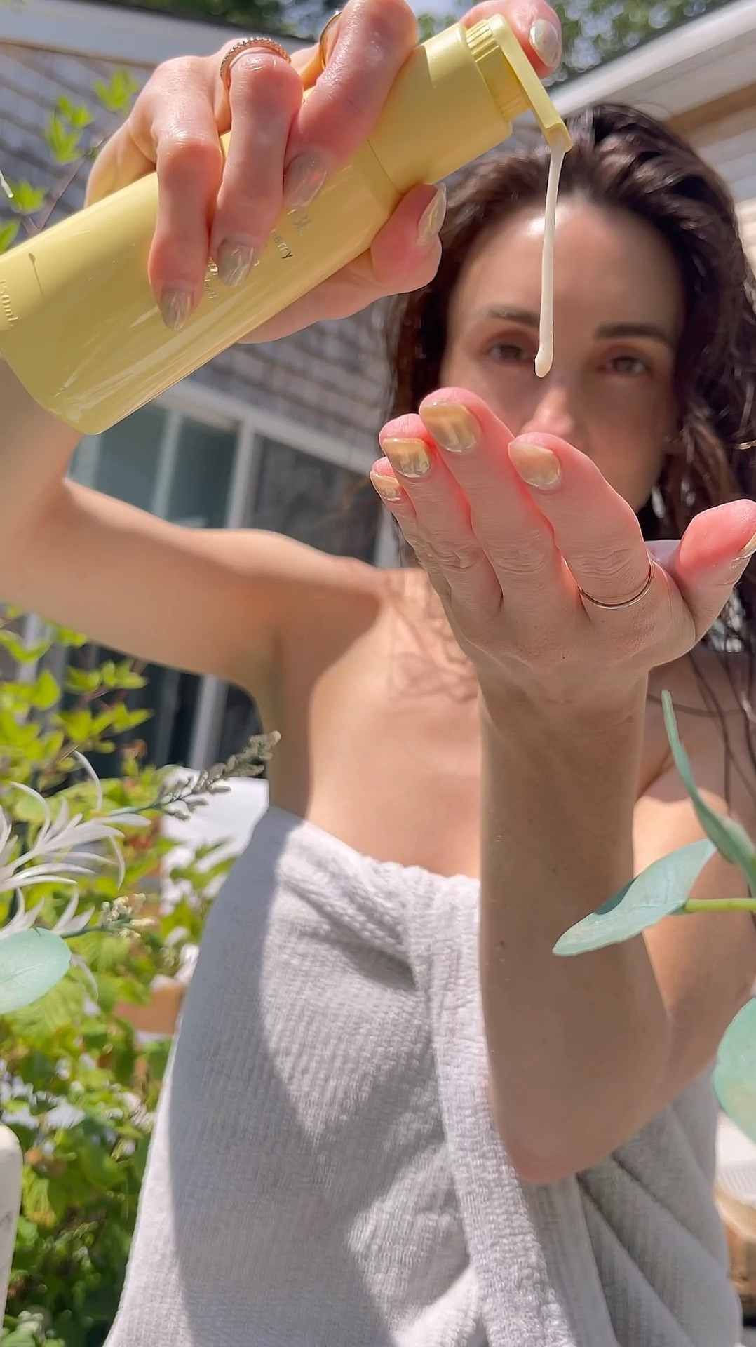 This summer, I’m an air dry girly 🌊 

@oribe nailed this one! I used about 4 pumps through out my hair. I mostly used it through my mids and ends, raking it through with my fingers, then using an upwards scrunching motion to help enhance my wave. 
Once I saw how it dried in my hair, I learned I actually could’ve put it closer to my root. It is not heavy or oily AT ALL.  This heatless styling balm will:

•Creates lasting styles without the need for heat
•Leaves hair defined and polished with touchably-soft hold
•Imparts a healthy shine while smoothing frizz and flyaways
•Strengthens fragile, weak hair to prevent and reduce breakage

#LTKVideo #LTKTravel #LTKBeauty