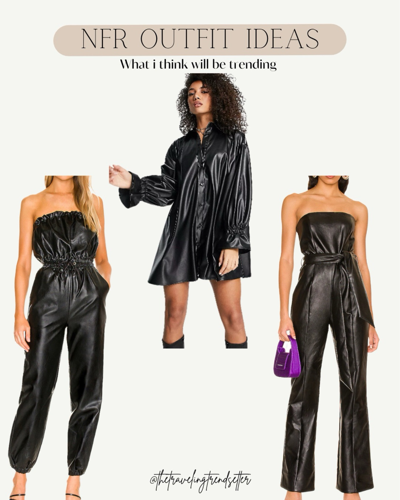Leather dress - leather jumper - jumpsuit - revolve - rodeo - NFR - Vegas 

#LTKstyletip #LTKHoliday #LTKworkwear