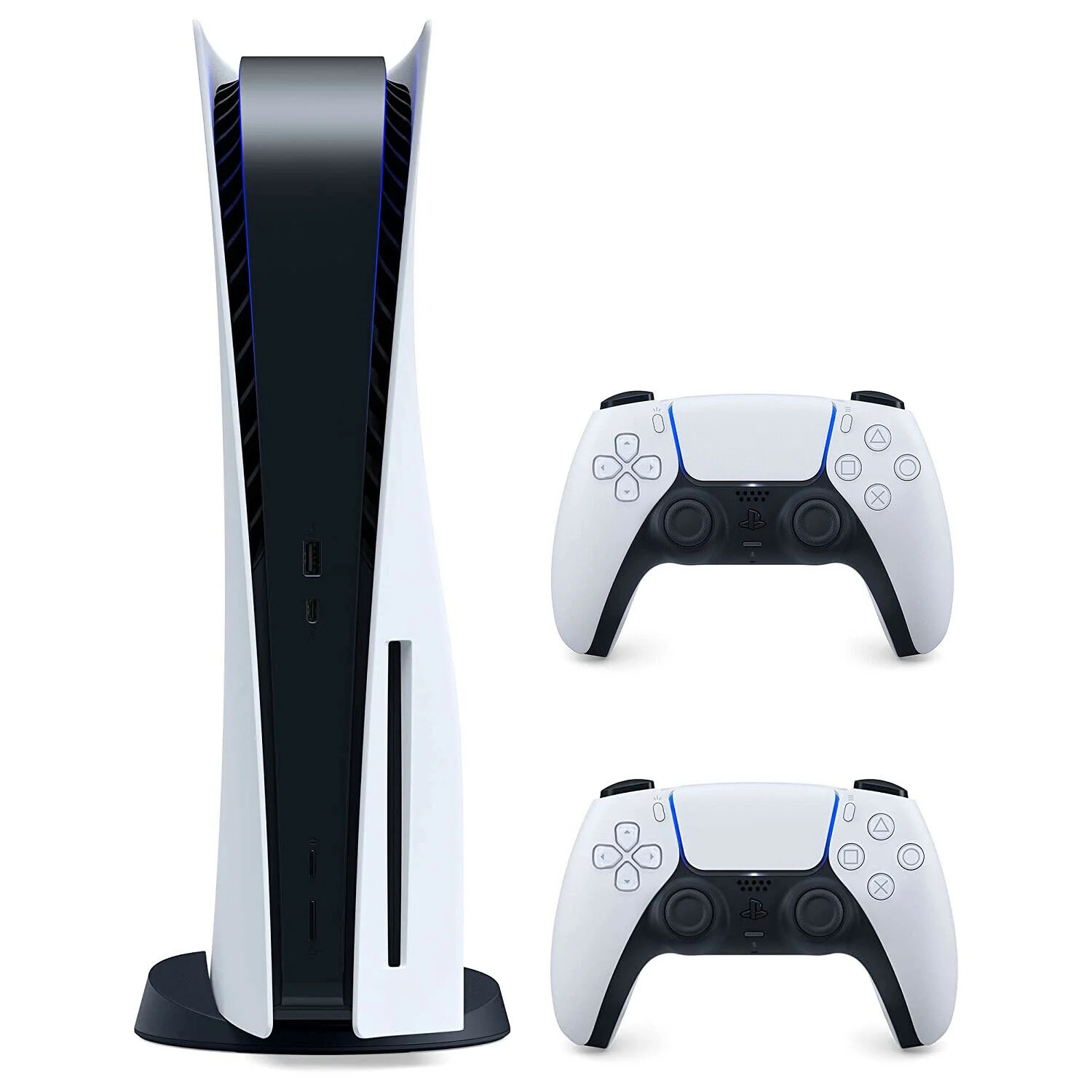 2020 New PlayStation - PS - 5 - Console - Disc Version with Extra DualSense Wireless Controller -... | Walmart (US)