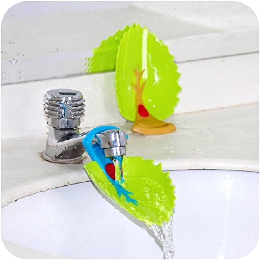 Faucet Cover, Leaf Design Safety Faucet Extender for Children Toddler Kids Hand Washing Baby Kids... | Amazon (US)