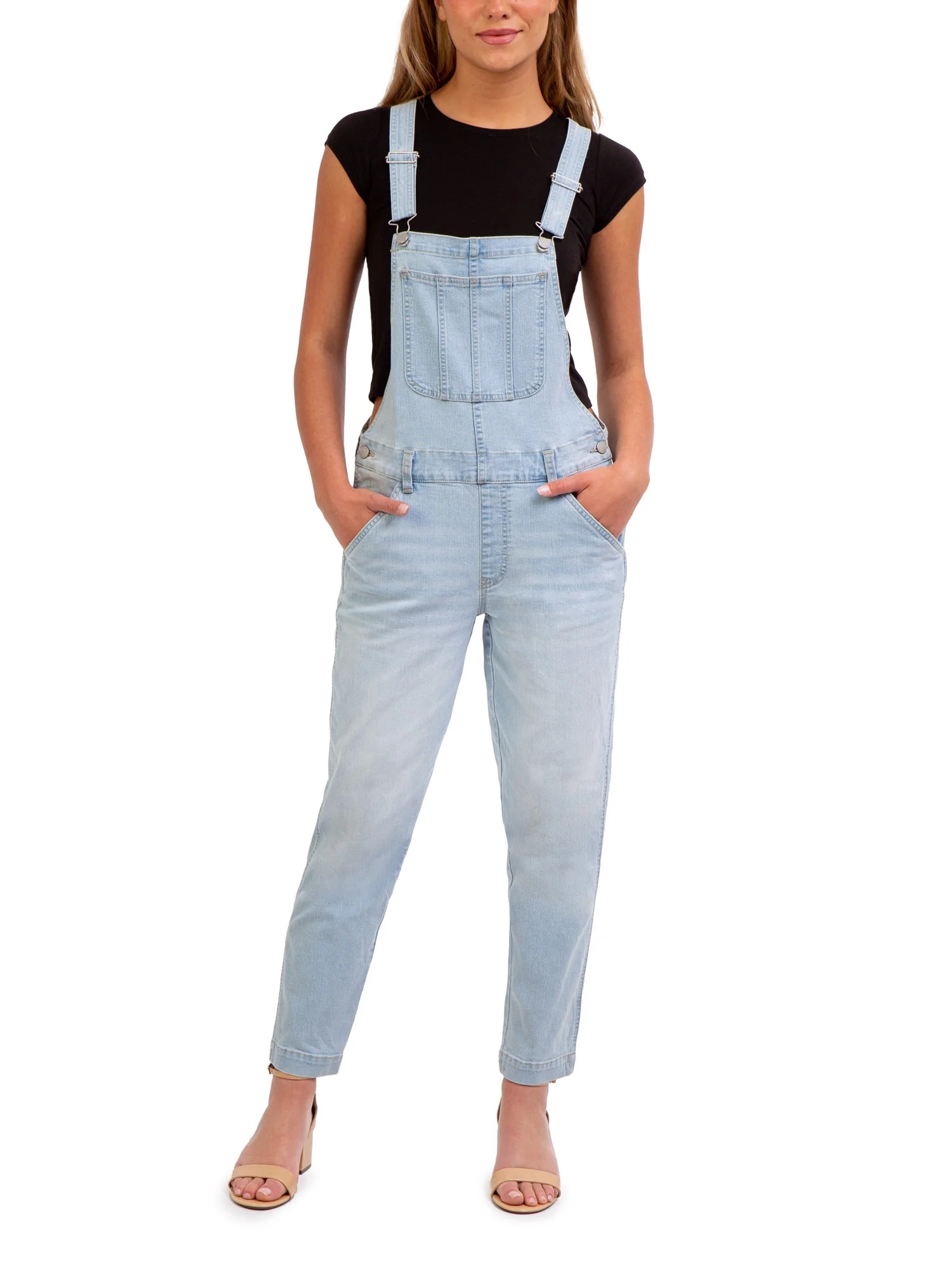 Jordache Womens Straight Leg Overall | Walmart (US)