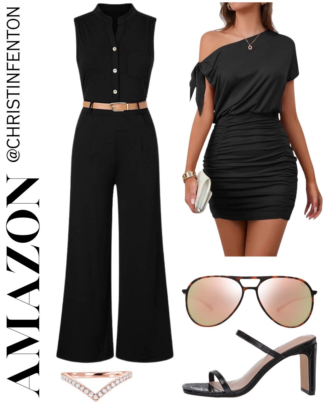 Amazon Favorite Fashion 🎀 summer dresses, summer shorts, crop tops, jean shorts, jewerly and handbags @shop.ltk #liketkit #founditonamazon 🥰 Thank you for shoe shopping with me! 🤍 XO Christin 

#LTKMidsize #LTKFindsUnder100 #LTKFindsUnder50