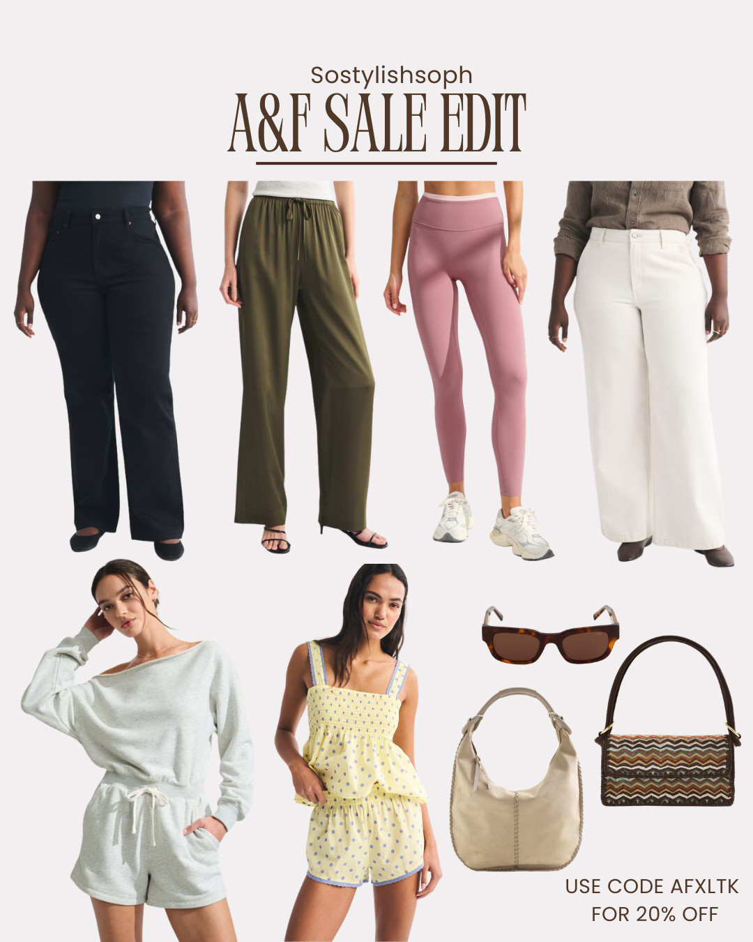 20% off everything on the A&F website with the code AFXLTK 

 

#LTKxAFSale #LTKuk #LTKspring