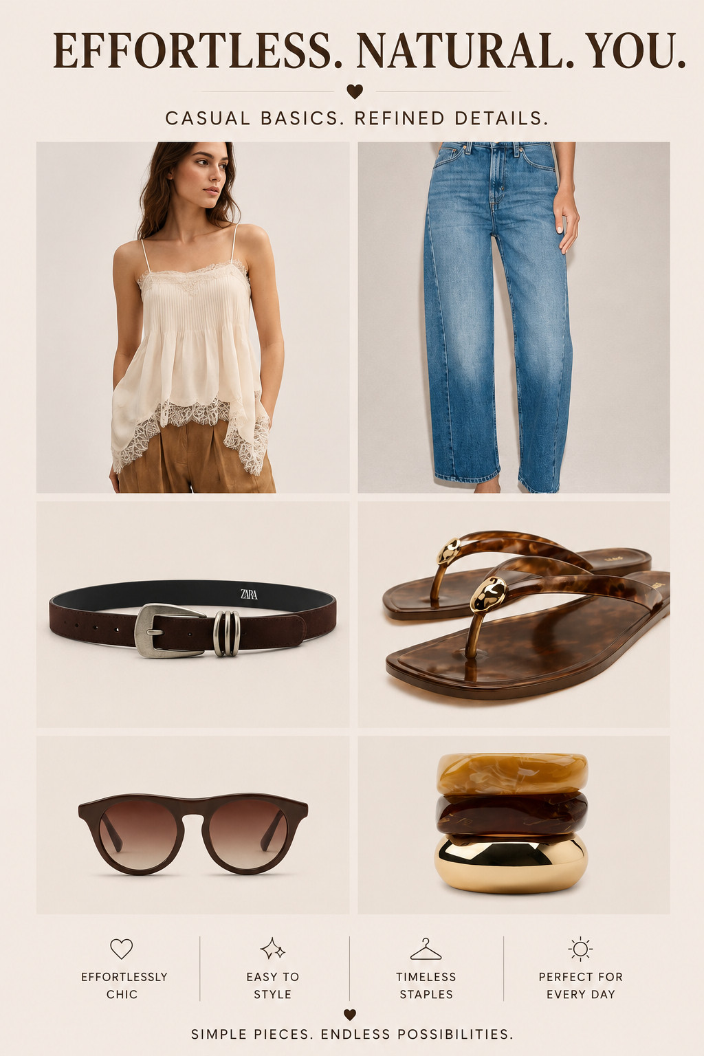 🤎 Simple. Chic. Timeless.

#LTKStyle #NeutralStyle #EverydayChic #CasualLuxury #SummerStyle #LTKFinds #EffortlessFashion #StyleInspo 

 #LTKgrwm #LTKootd #LTKU