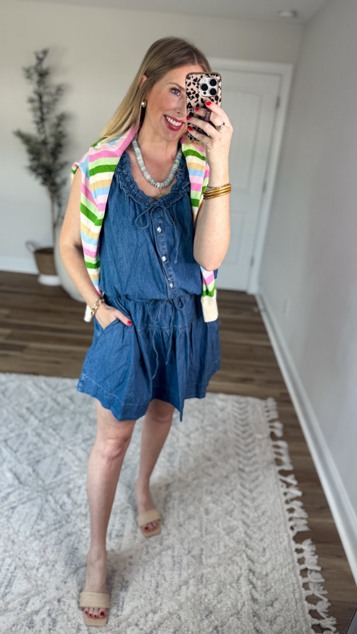 Daily try on, Walmart outfit, Walmart fashion, Walmart try on, denim skirt, free assembly

#LTKgrwm #LTKootd #LTKmomlife